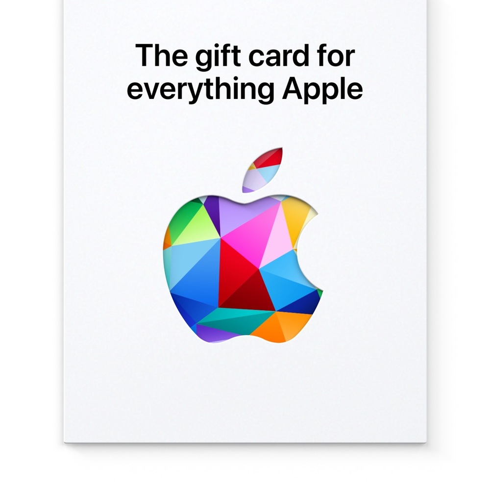 Apple Gift Card (3) Value $25